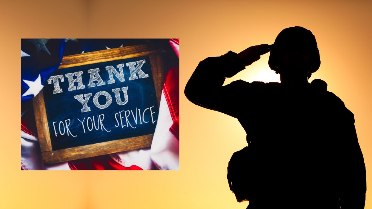 Veterans in courtroom receiving support